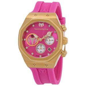 FX03694B NWT Technomarine Fashion Ladies Quartz Steel Authentic Watch
